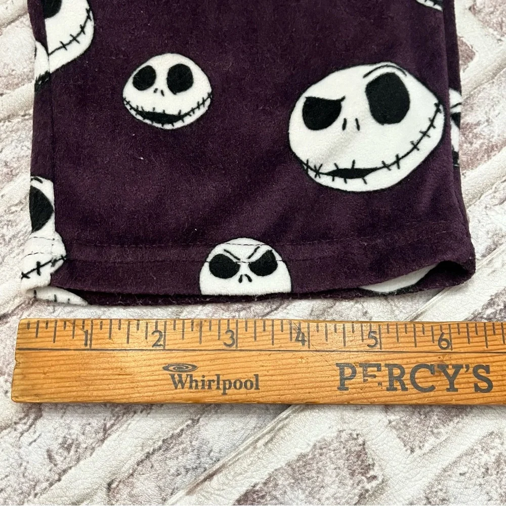 Disney Nightmare Before Xmas Pajama Set 2 Pc Velour Jack Women’s XL 16-18 Purple